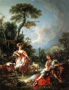 Francois Boucher, A Summer Pastoral